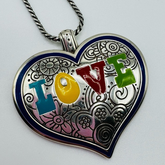 Brighton Summer of Love Heart Necklace - Picture 3 of 3